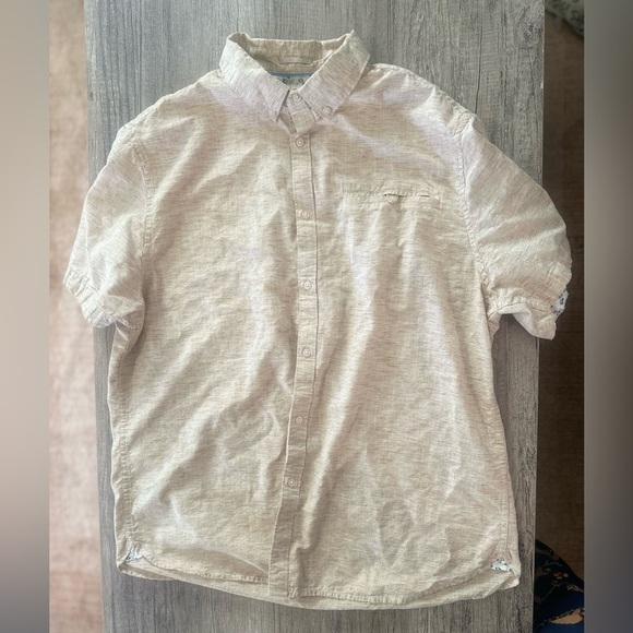 Cactus Man Ricky Singh Tan + Floral Collared Button Up Shirt - Picture 5 of 8